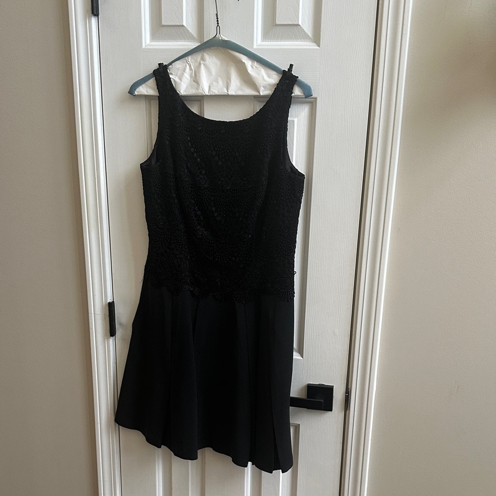 White House Black Market Kids Black Formal Dress